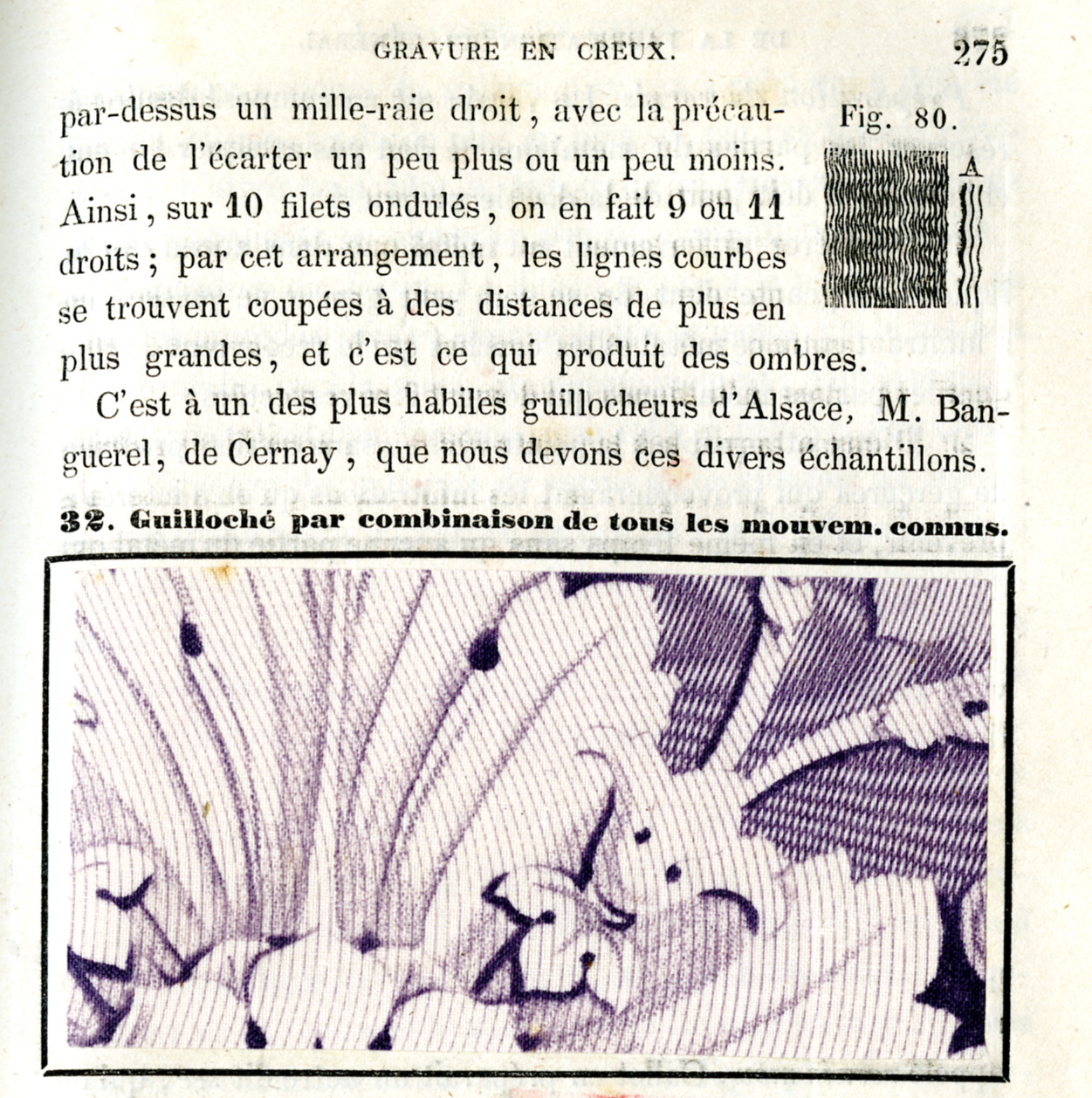 Guilloché decoupe